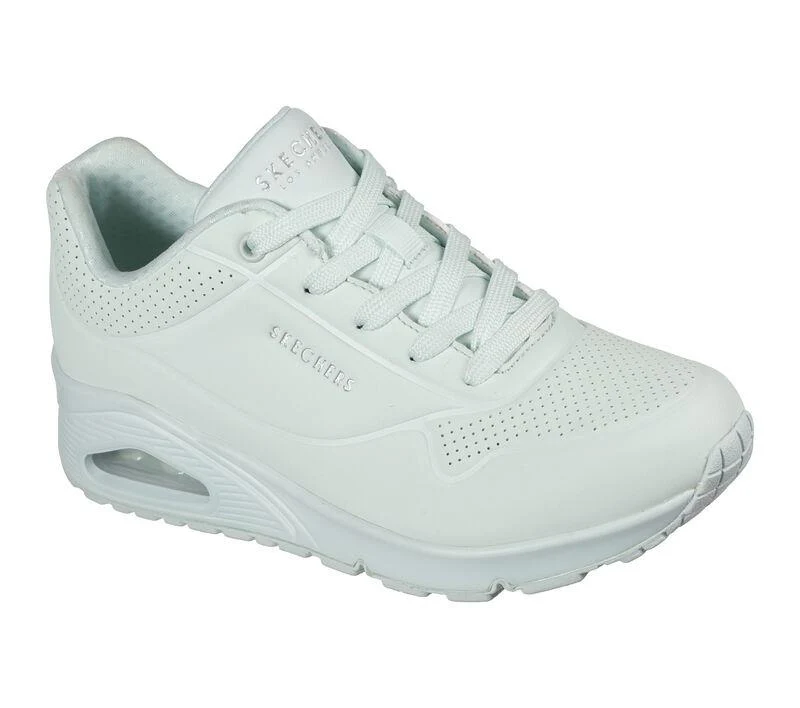 Women's Wide Fit Skechers 155359 Frosty Kicks Trainers - Image 3