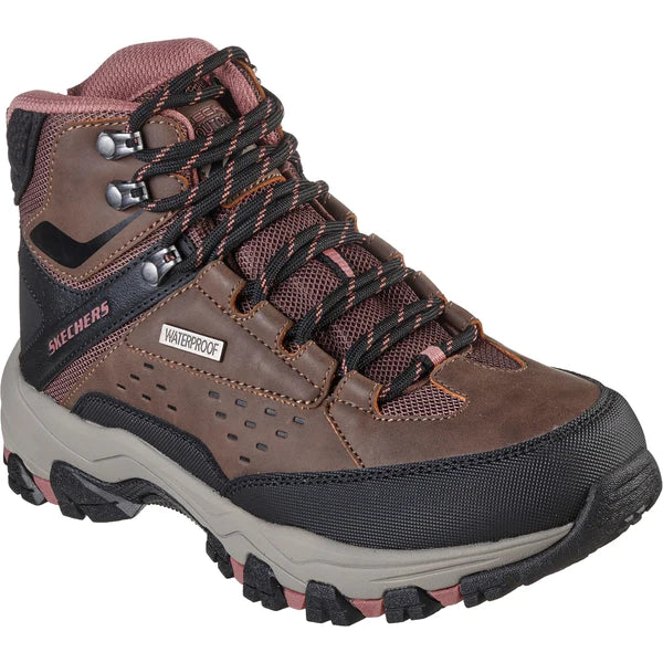 Women's Wide Fit Skechers 2E |Relaxed Fit| 158257 Selmen Hiking Waterproof Outdoor Boots - Image 3