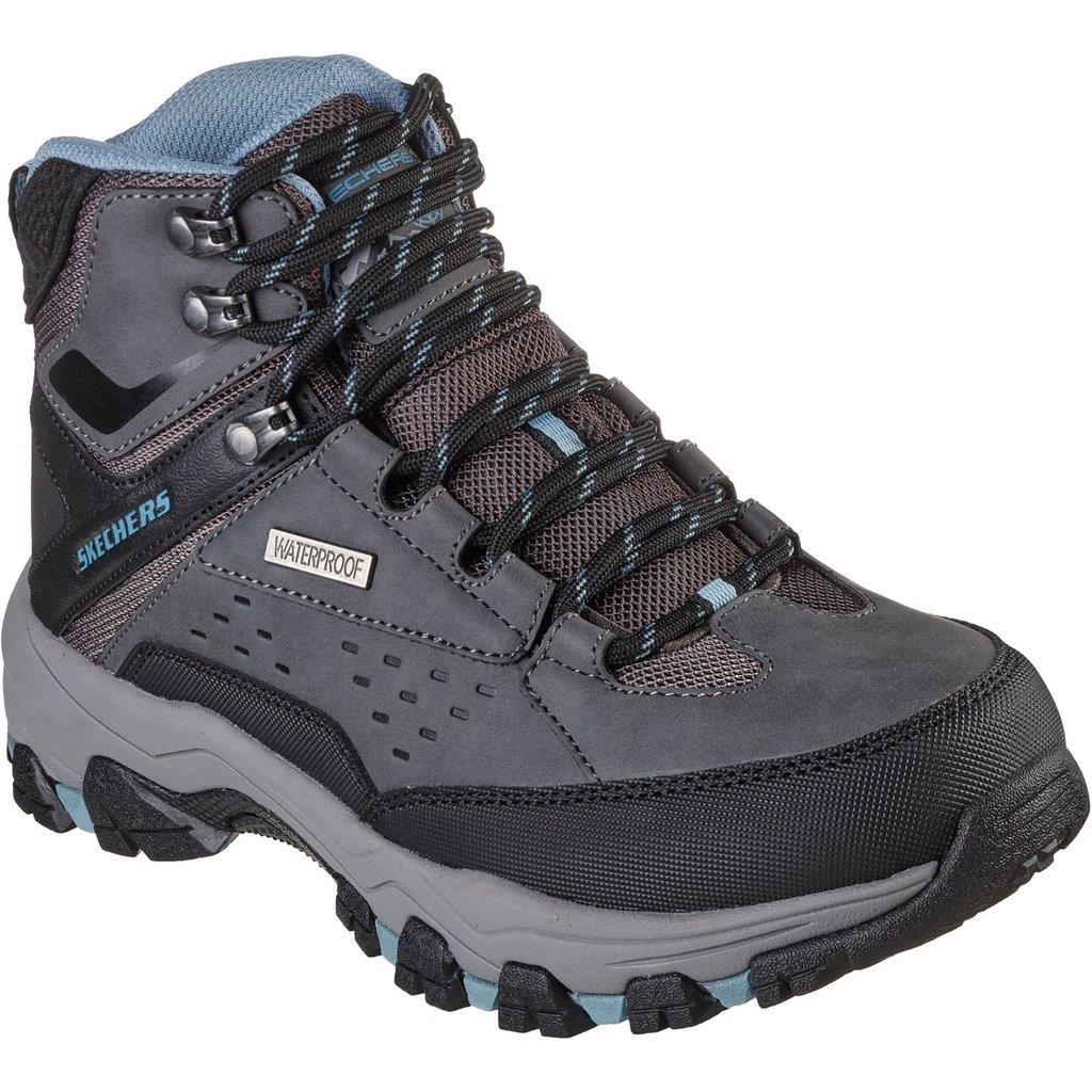 Women's Wide Fit Skechers 2E |Relaxed Fit| 158257 Selmen Hiking Waterproof Outdoor Boots - Image 6