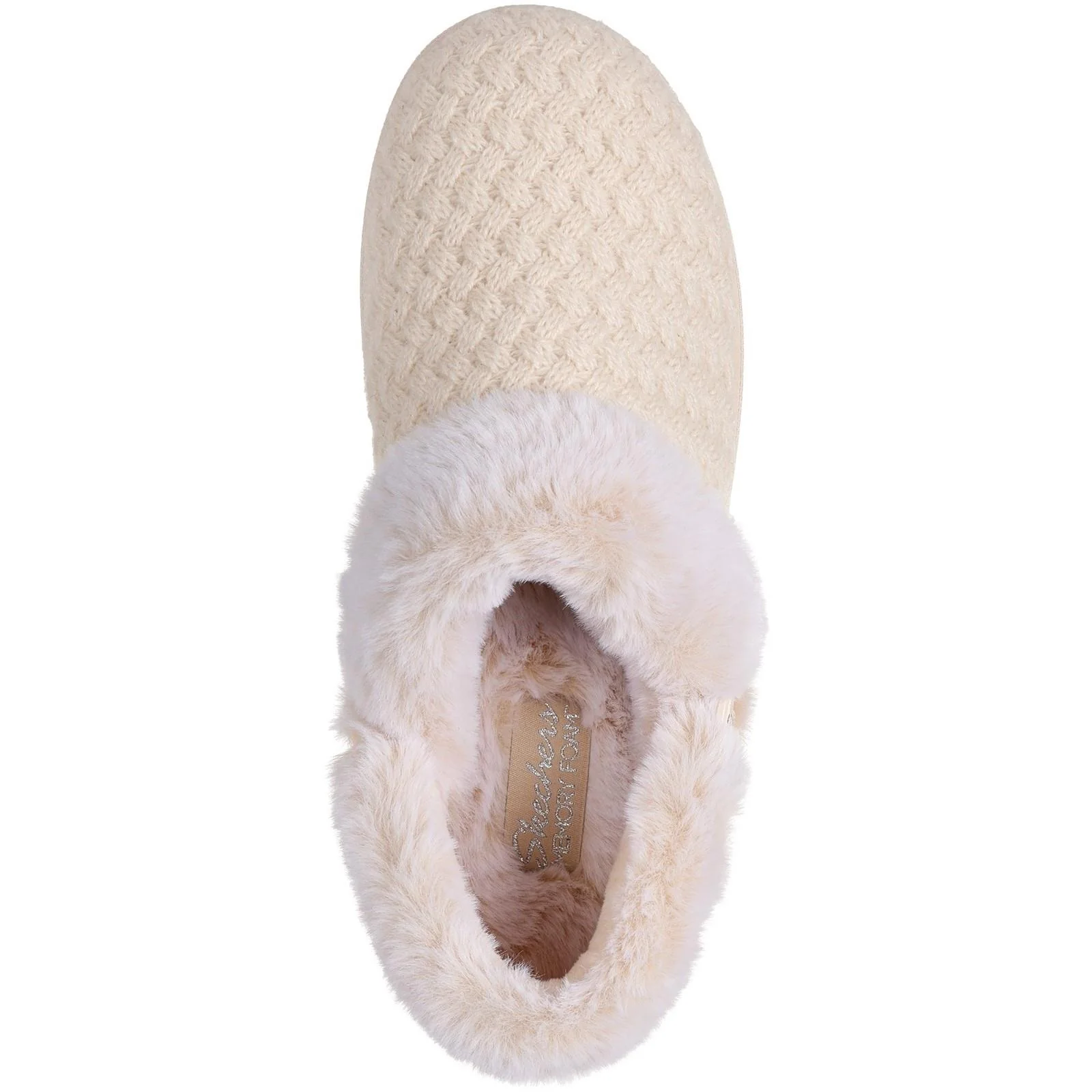 Women's Wide Fit Skechers 169041 Cozy Campfire Frosty Promise Slippers - Image 10