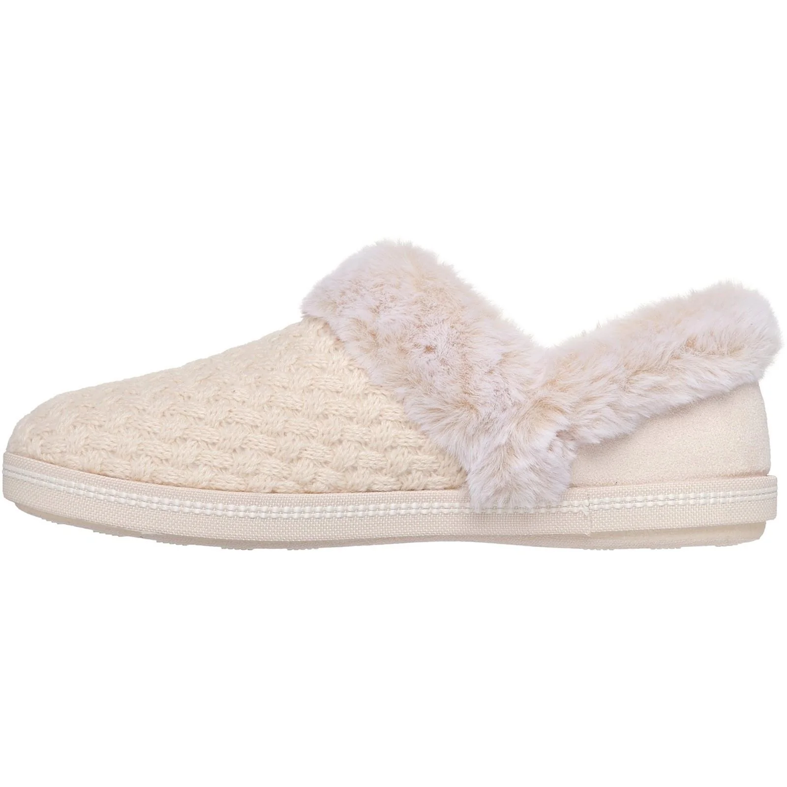 Women's Wide Fit Skechers 169041 Cozy Campfire Frosty Promise Slippers - Image 11