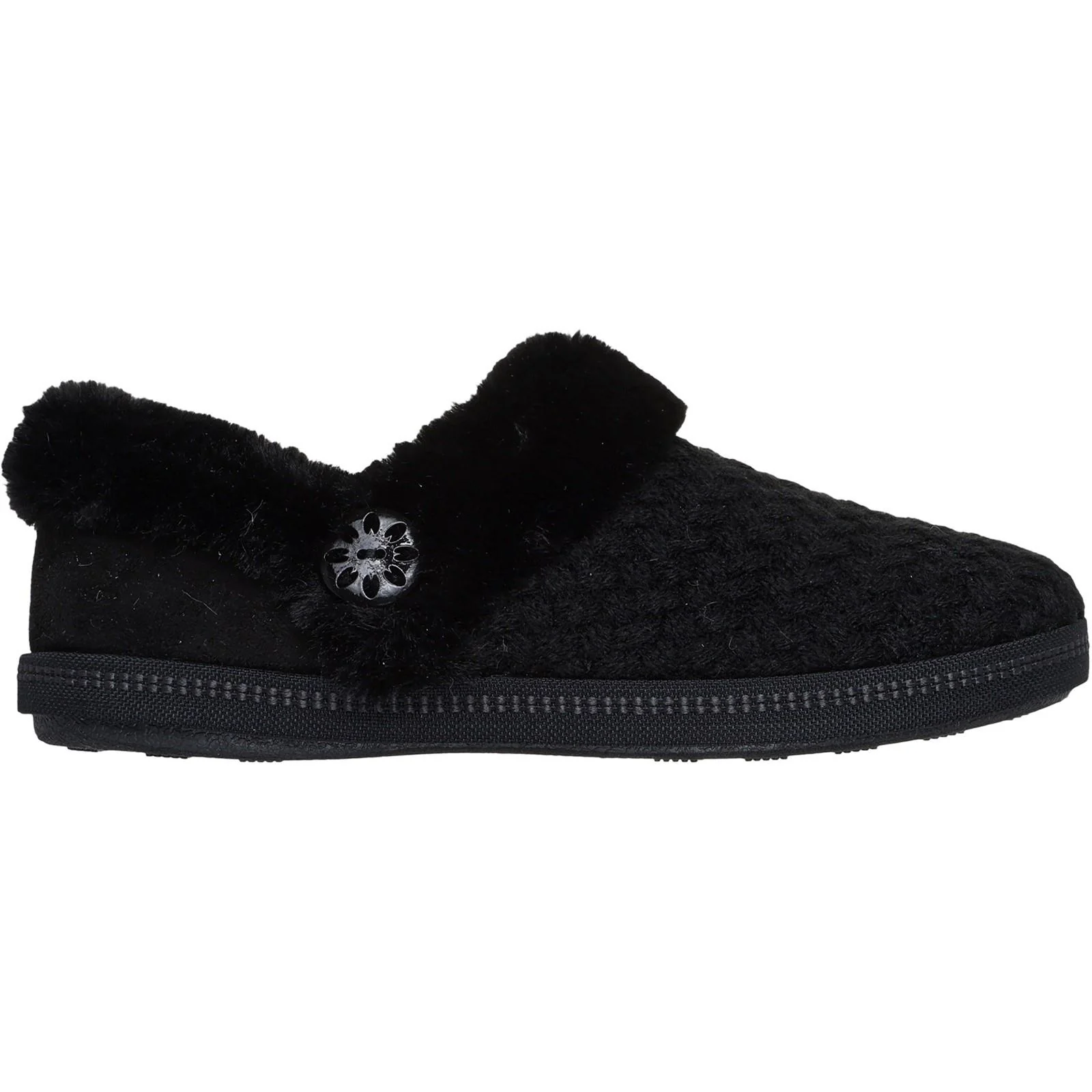 Women's Wide Fit Skechers 169041 Cozy Campfire Frosty Promise Slippers - Image 2