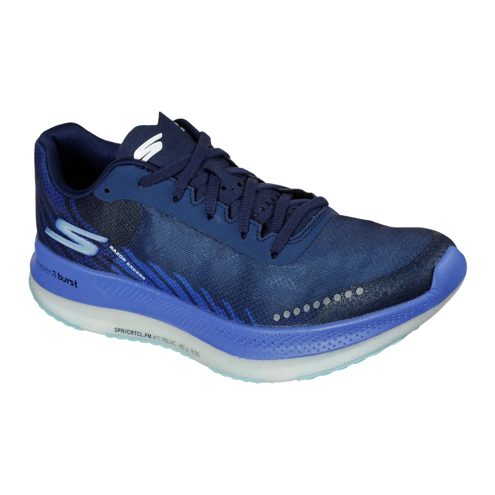 Women's Wide Fit Skechers 172004 Go Run Razor Excess Sports Trainer - Image 3