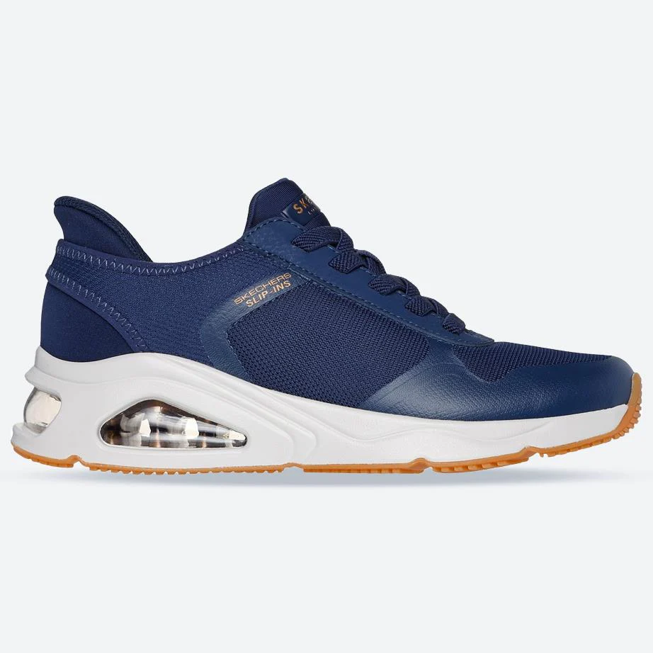 Women's Wide Fit Skechers 177116 Slip-ins Tres Air Uno Easy Steppers Trainers