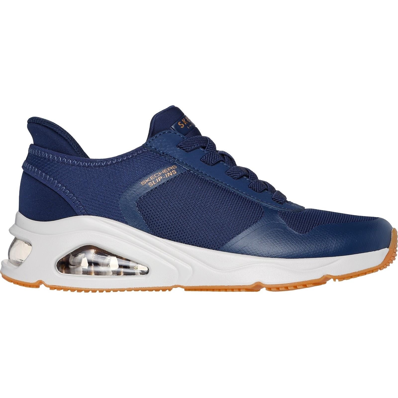 Women's Wide Fit Skechers 177116 Slip-ins Tres Air Uno Easy Steppers Trainers - Image 2