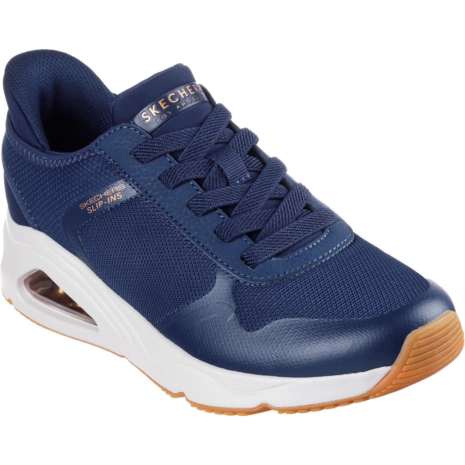 Women's Wide Fit Skechers 177116 Slip-ins Tres Air Uno Easy Steppers Trainers - Image 3