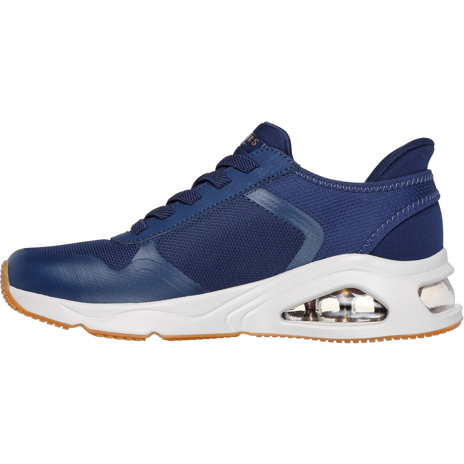 Women's Wide Fit Skechers 177116 Slip-ins Tres Air Uno Easy Steppers Trainers - Image 4