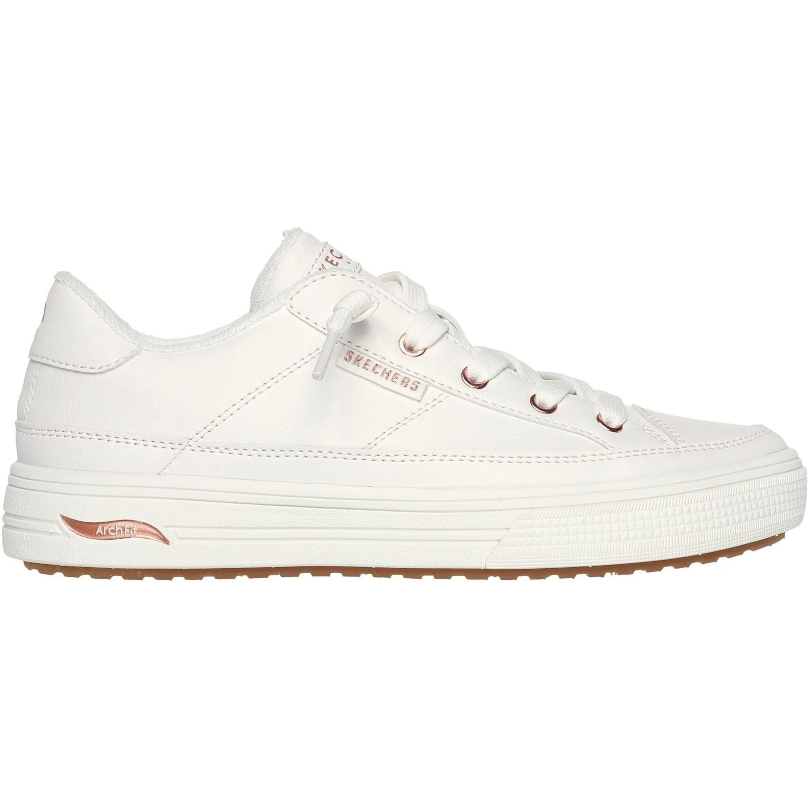 Women's Wide Fit Skechers 177189 Arch Fit Arcade On My Way Trainers - Image 7