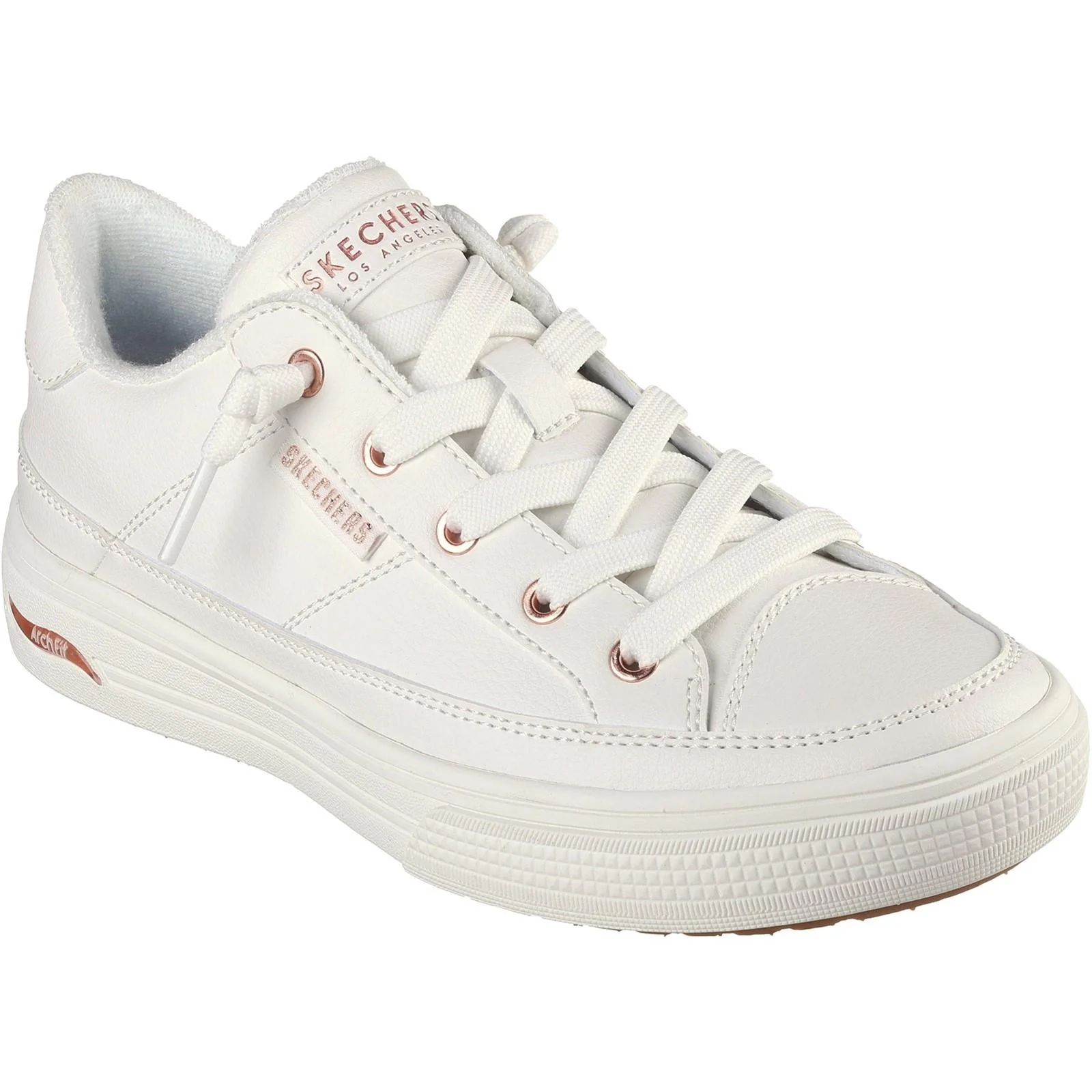 Women's Wide Fit Skechers 177189 Arch Fit Arcade On My Way Trainers - Image 8
