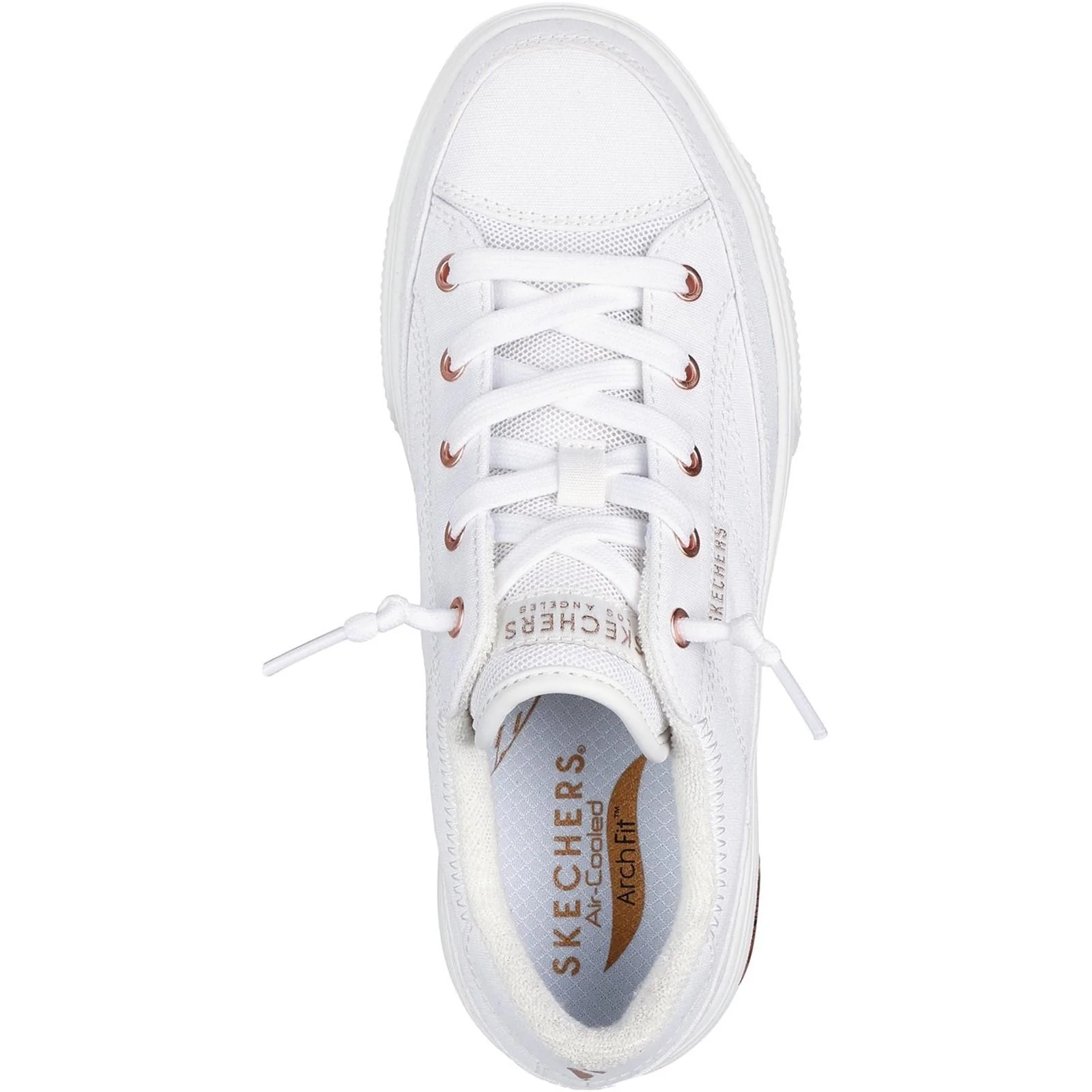 Women's Wide Fit Skechers 177190W Arch Fit Arcade Meet Ya There Shoes - Image 5