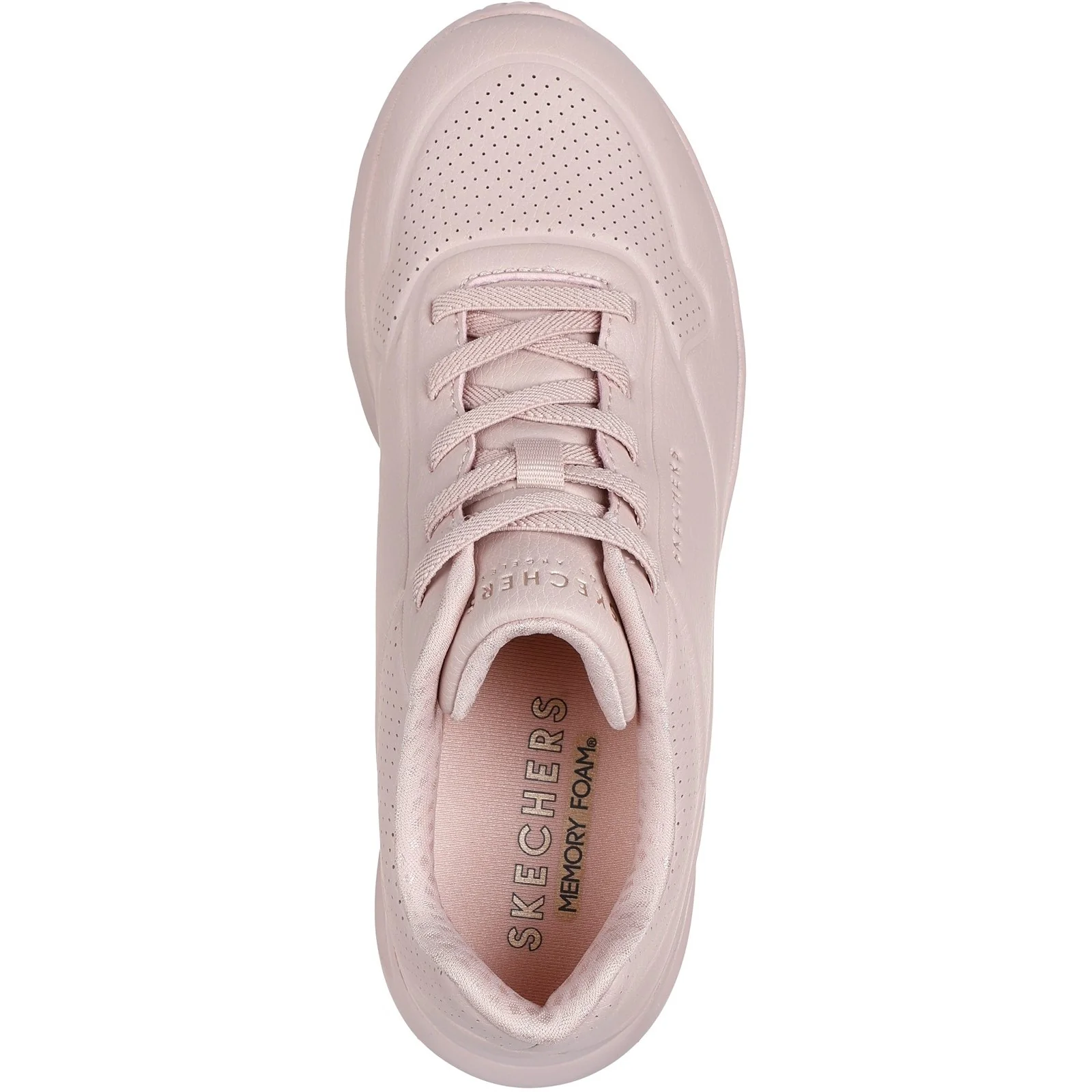 Women's Wide Fit Skechers 177289 Uno Lite Lite Work Trainers - Image 10