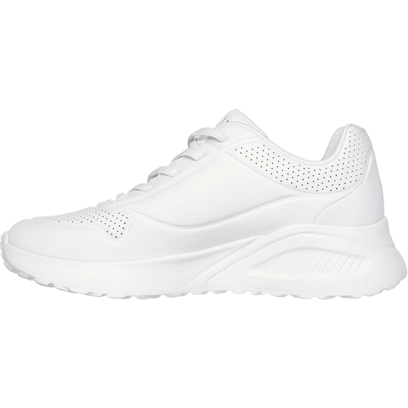 Women's Wide Fit Skechers 177289 Uno Lite Lite Work Trainers - Image 14