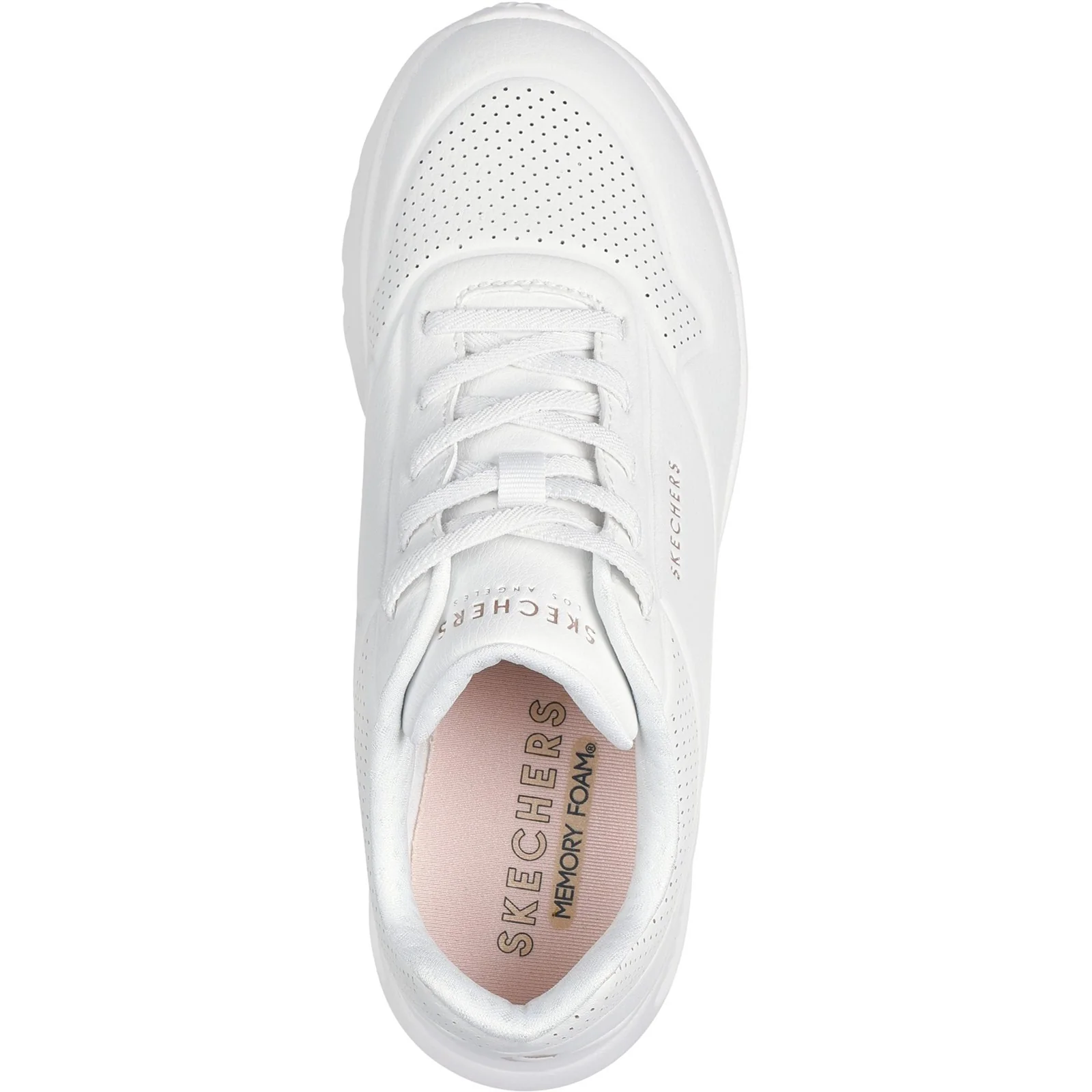 Women's Wide Fit Skechers 177289 Uno Lite Lite Work Trainers - Image 15