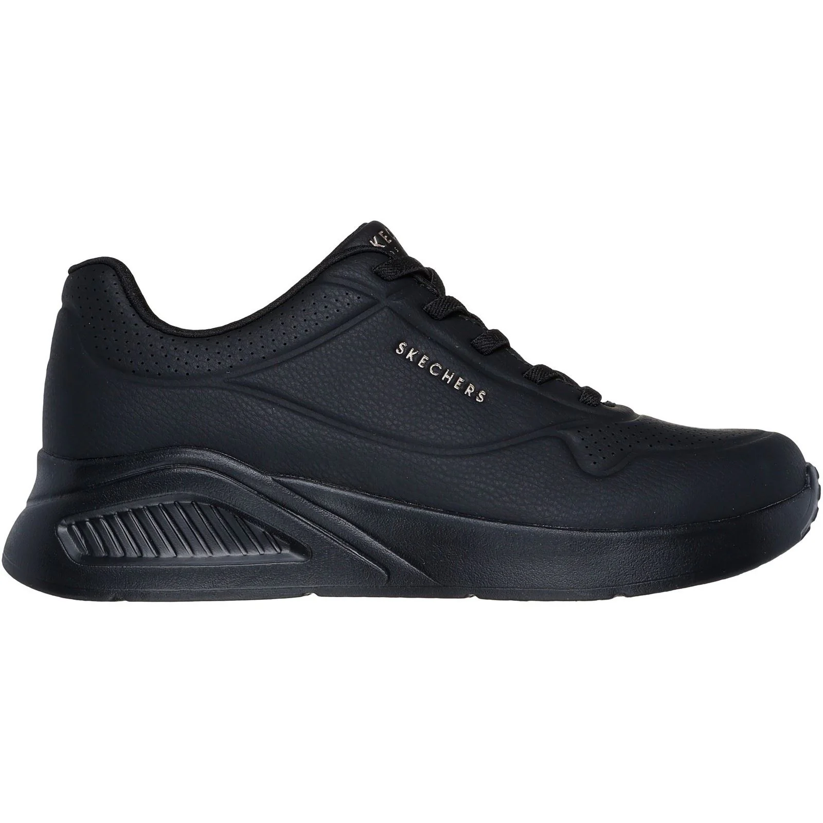 Women's Wide Fit Skechers 177289 Uno Lite Lite Work Trainers - Image 2