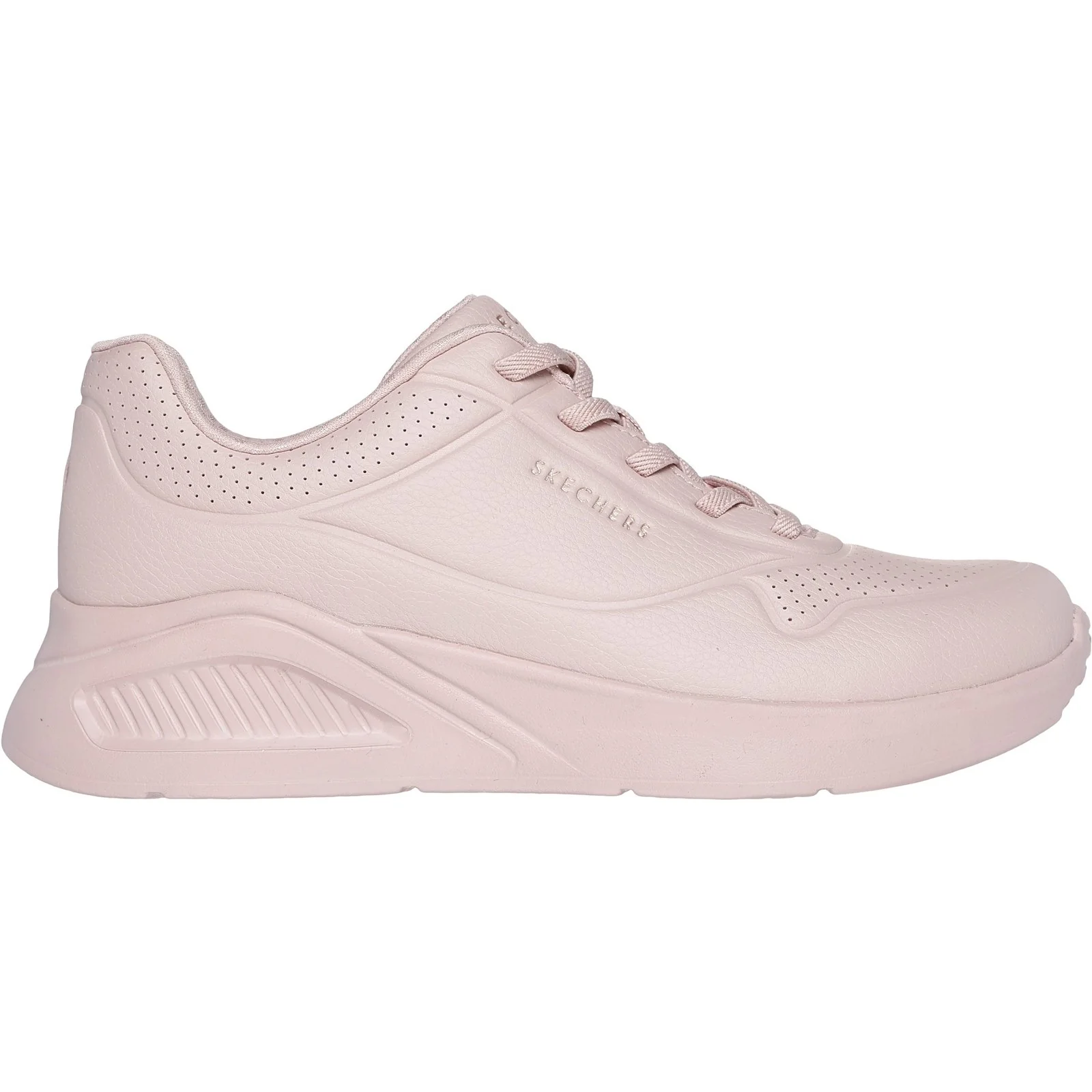 Women's Wide Fit Skechers 177289 Uno Lite Lite Work Trainers - Image 7