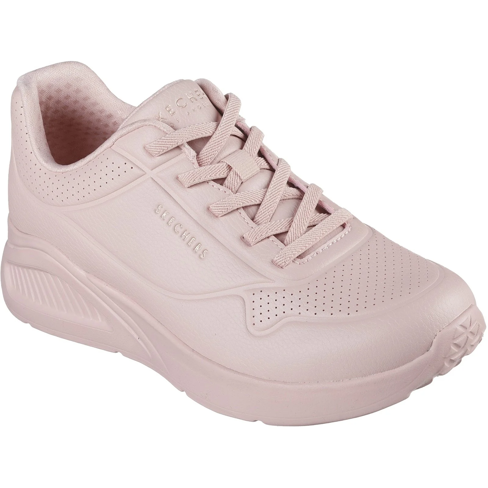 Women's Wide Fit Skechers 177289 Uno Lite Lite Work Trainers - Image 8