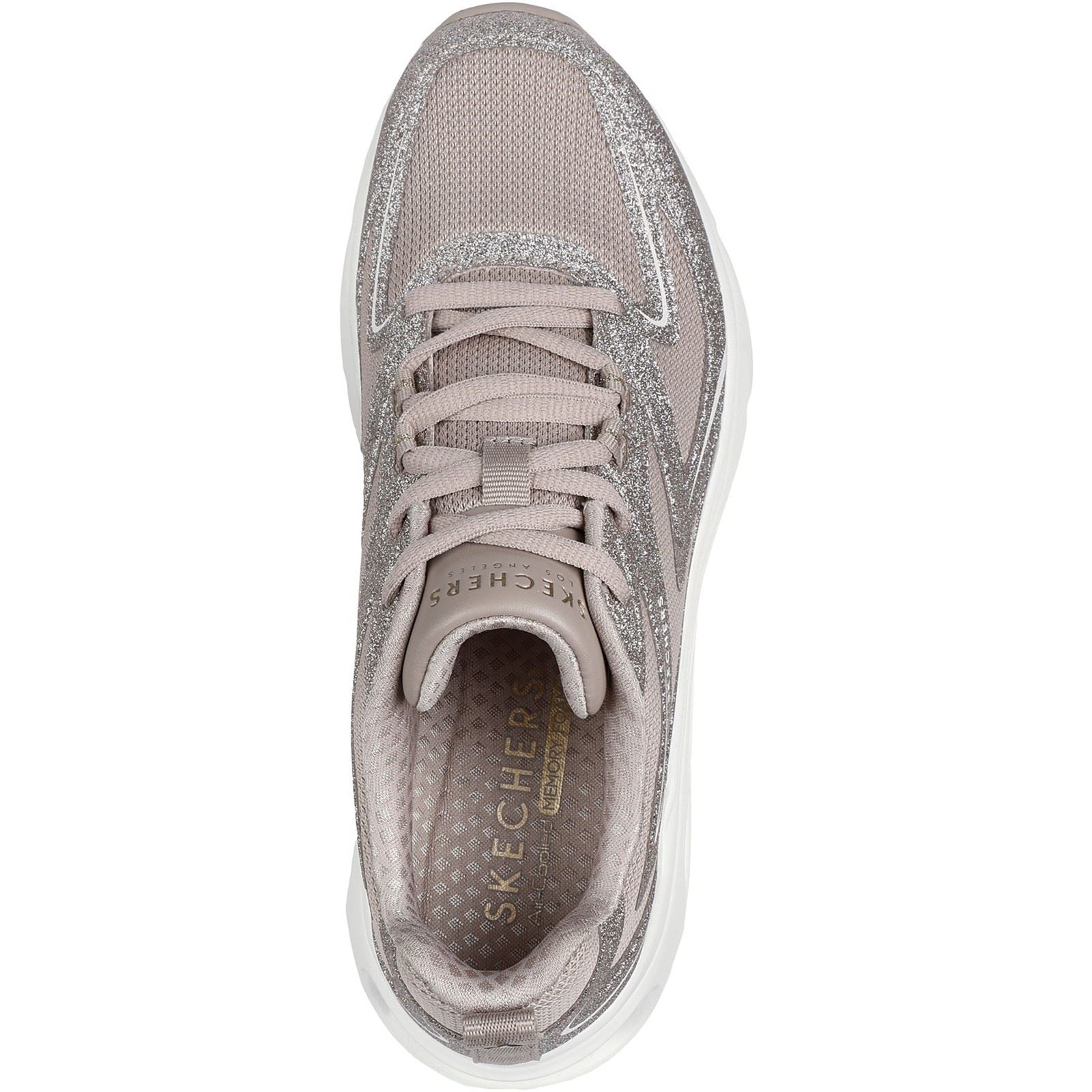 Women's Wide Fit Skechers 177411 Tres-Air Uno Glit Airy Trainers - Image 11