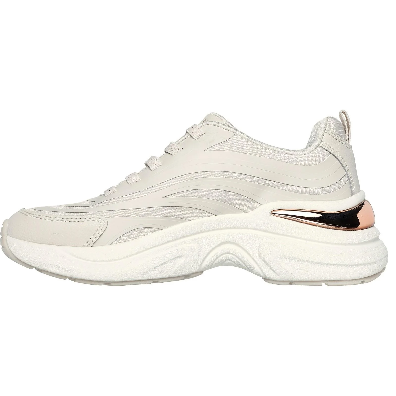 Women's Wide Fit Skechers 177575 Hazel Step N Flow Trainers - Image 10
