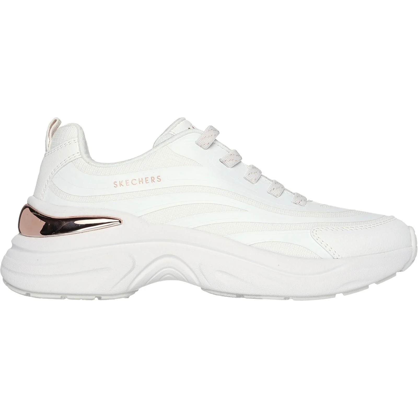 Women's Wide Fit Skechers 177575 Hazel Step N Flow Trainers - Image 2