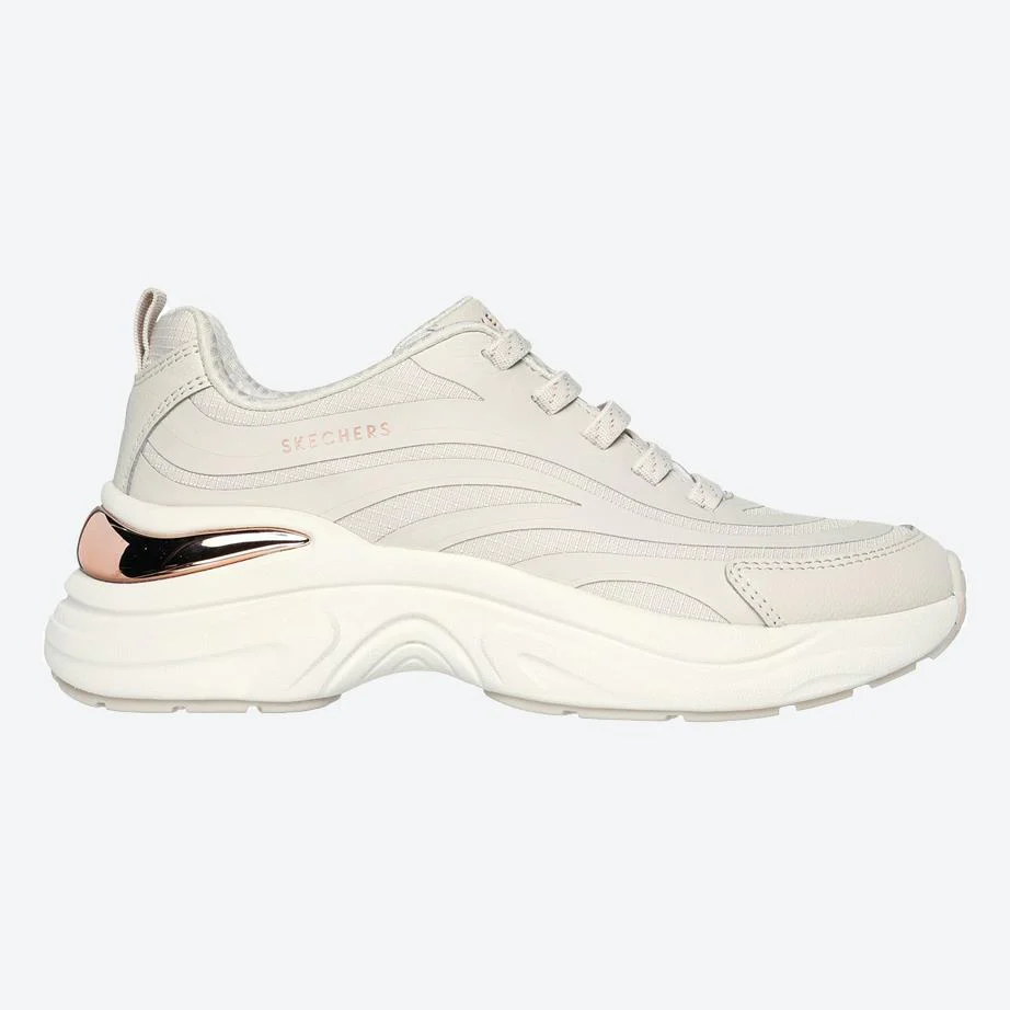 Women's Wide Fit Skechers 177575 Hazel Step N Flow Trainers - Image 7