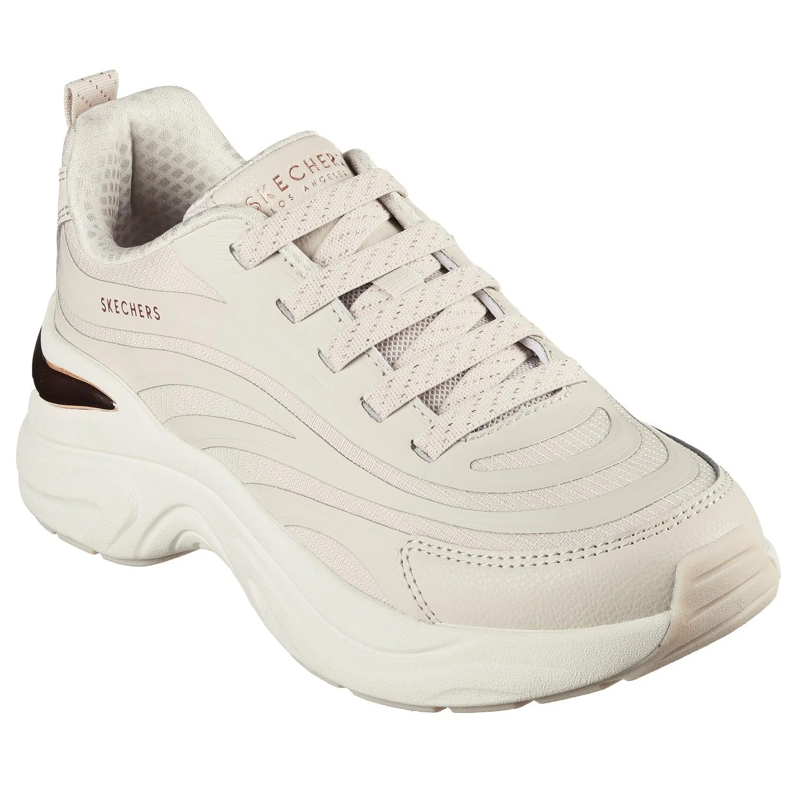 Women's Wide Fit Skechers 177575 Hazel Step N Flow Trainers - Image 9