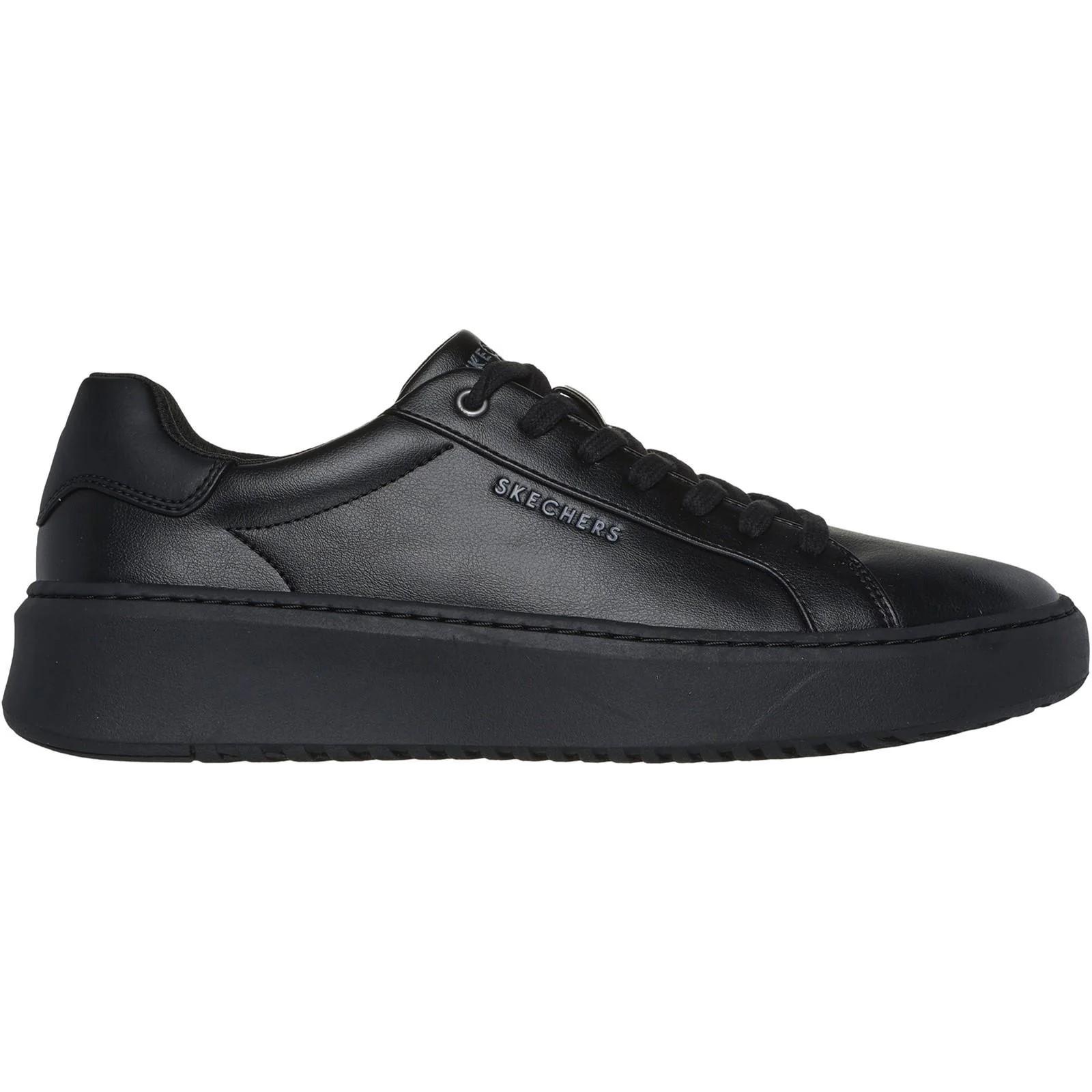 Women's Wide Fit Skechers 183175 Court Break Suit Sneakers - Image 2