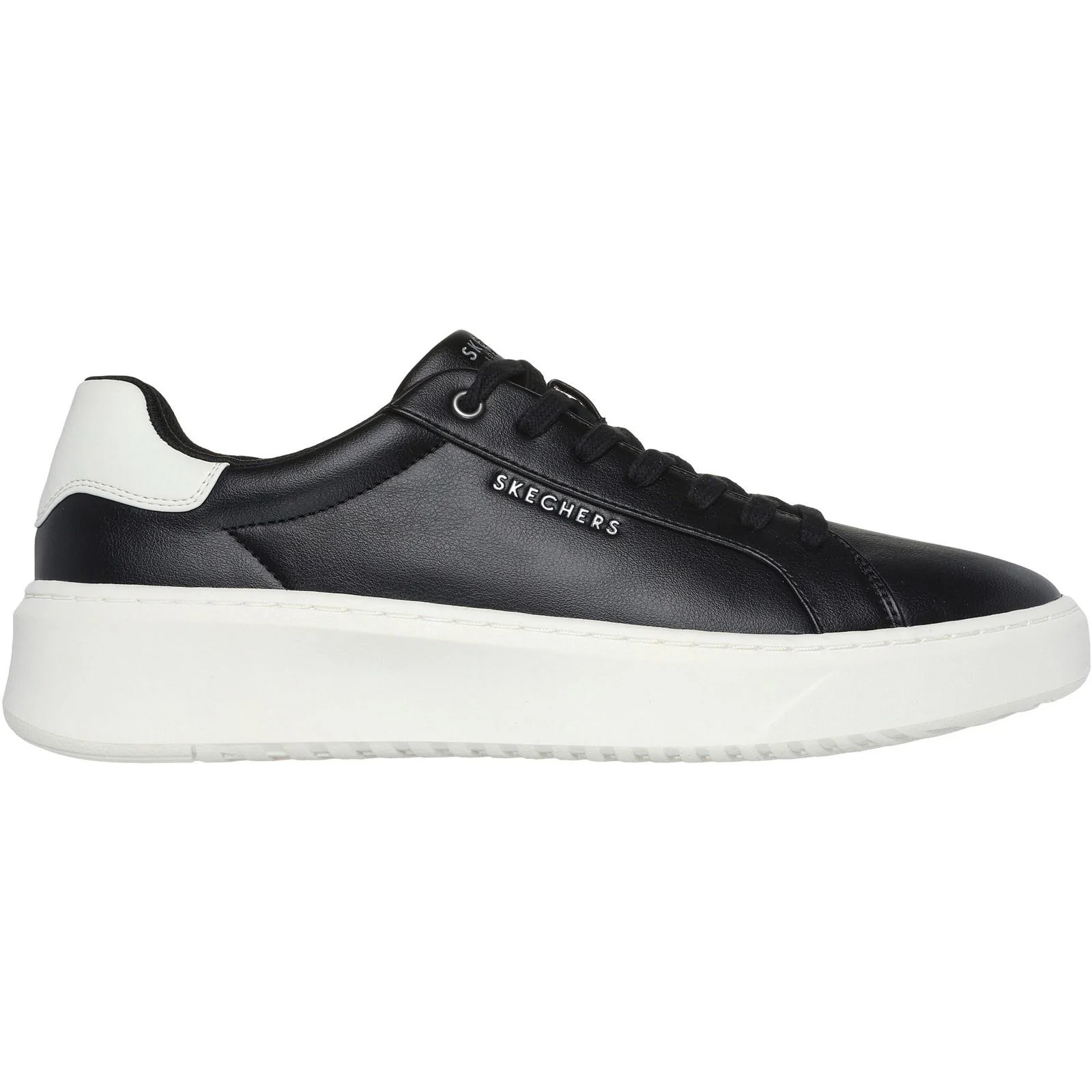 Women's Wide Fit Skechers 183175 Court Break Suit Sneakers - Image 5