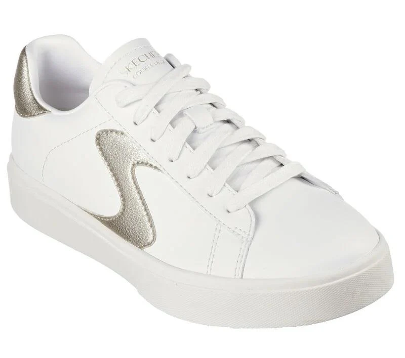 Women's Wide Fit Skechers 185016 Eden Lx Beaming Trainers - Image 9