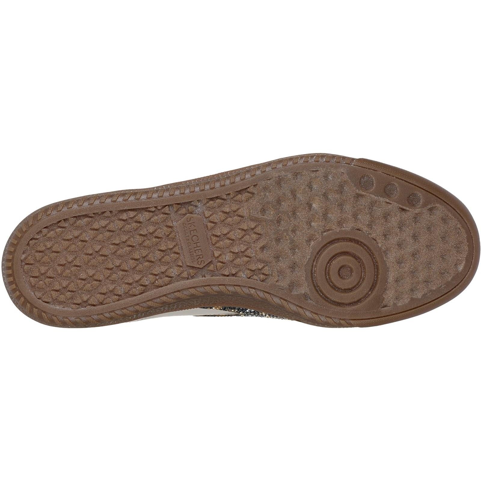 Women's Wide Fit Skechers 185239 Hotshot Shimmering Spots Trainers - Image 11