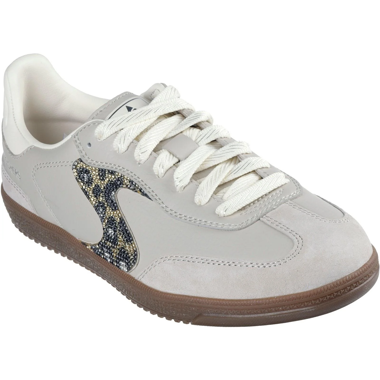 Women's Wide Fit Skechers 185239 Hotshot Shimmering Spots Trainers - Image 8