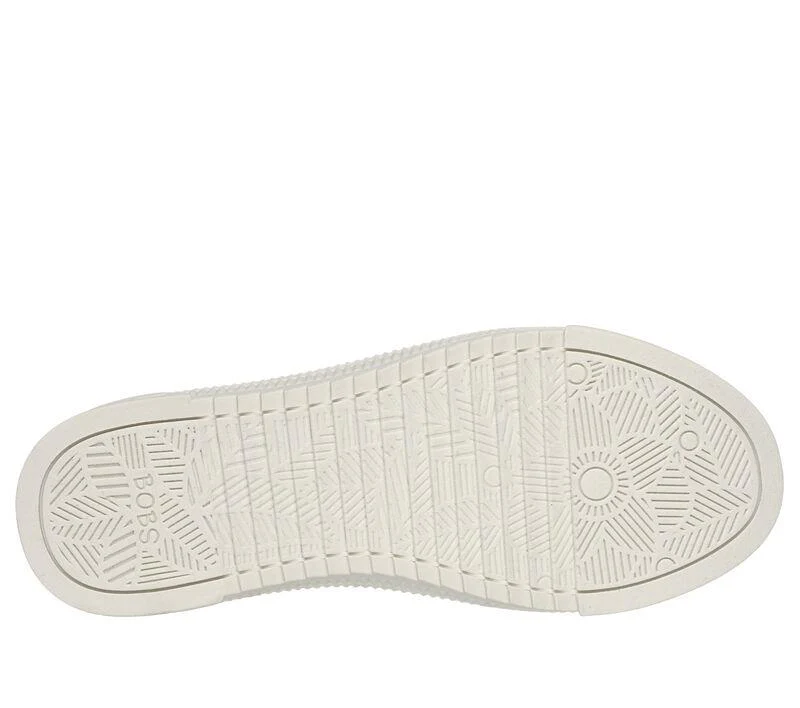 Women's Wide Fit Skechers Bobs Copa 114640 Canvas Shoes - Image 6