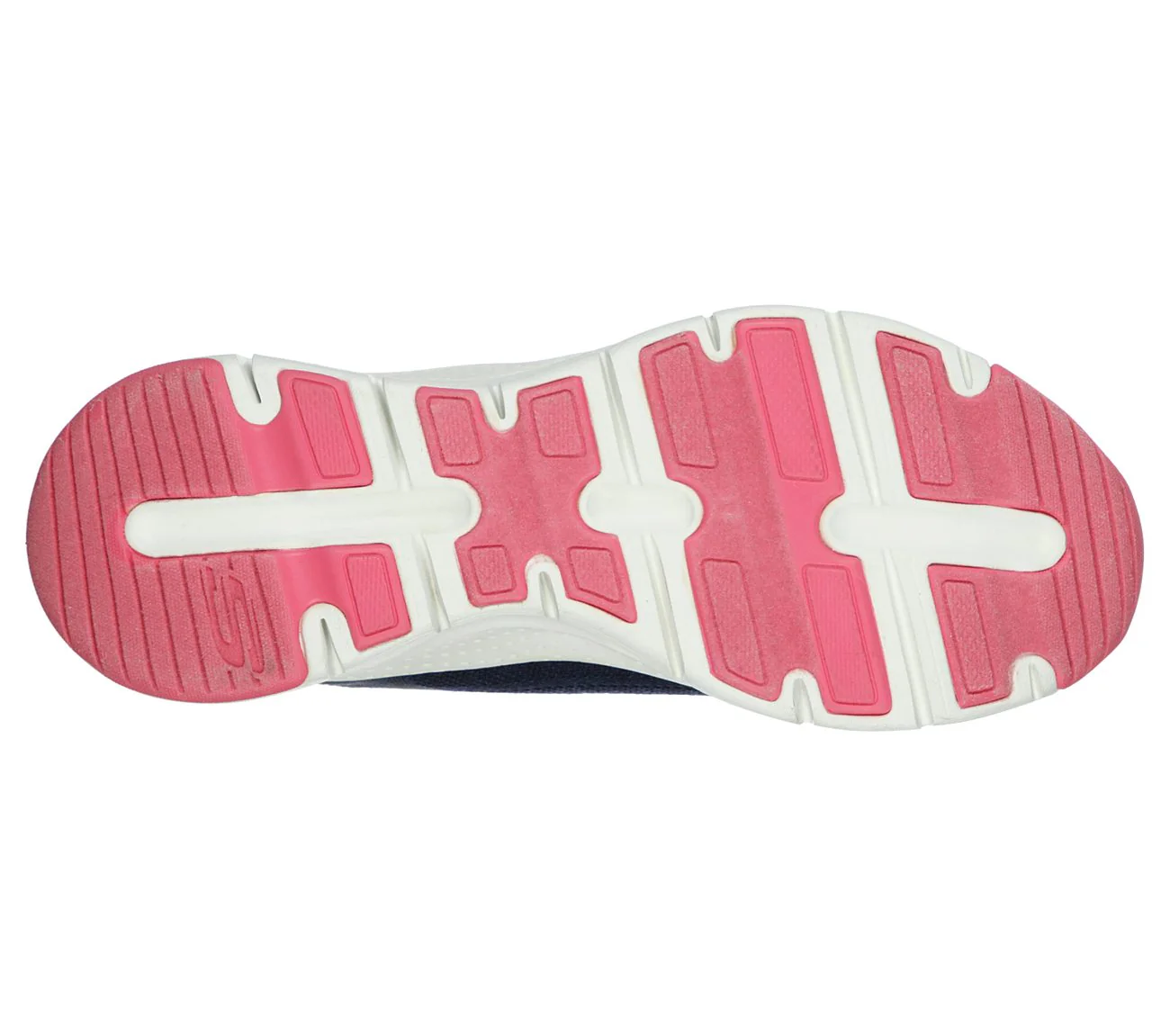 Womens Wide Fit Skechers Comfy Wave 149414 Arch Fit Trainers - Image 6