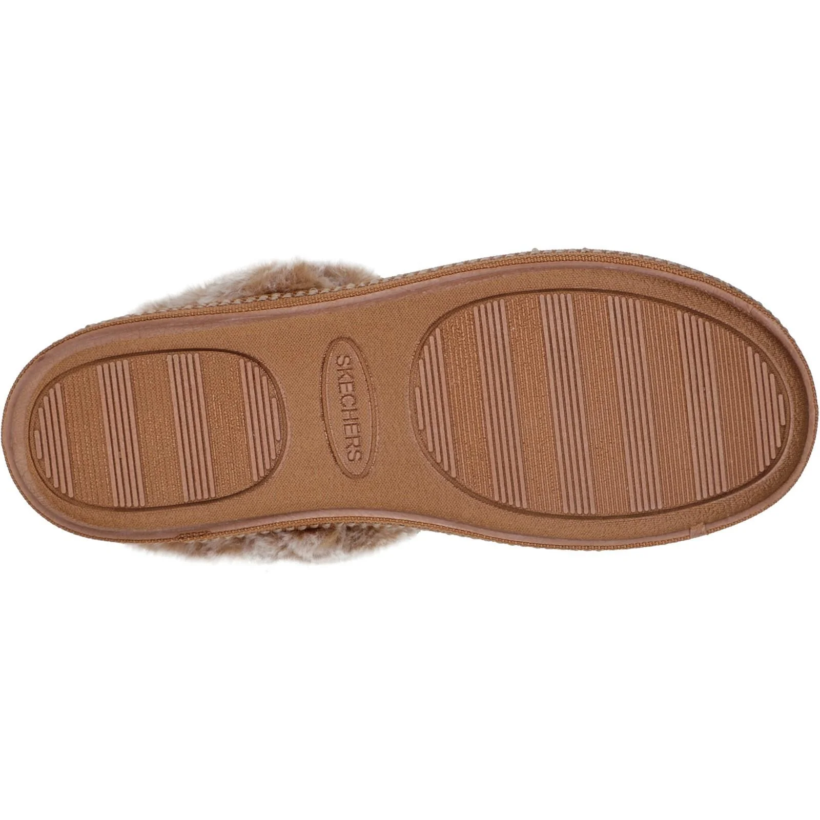 Women's Wide Fit Skechers Cozy 167219 Campfire Fresh Toast Slippers - Image 11
