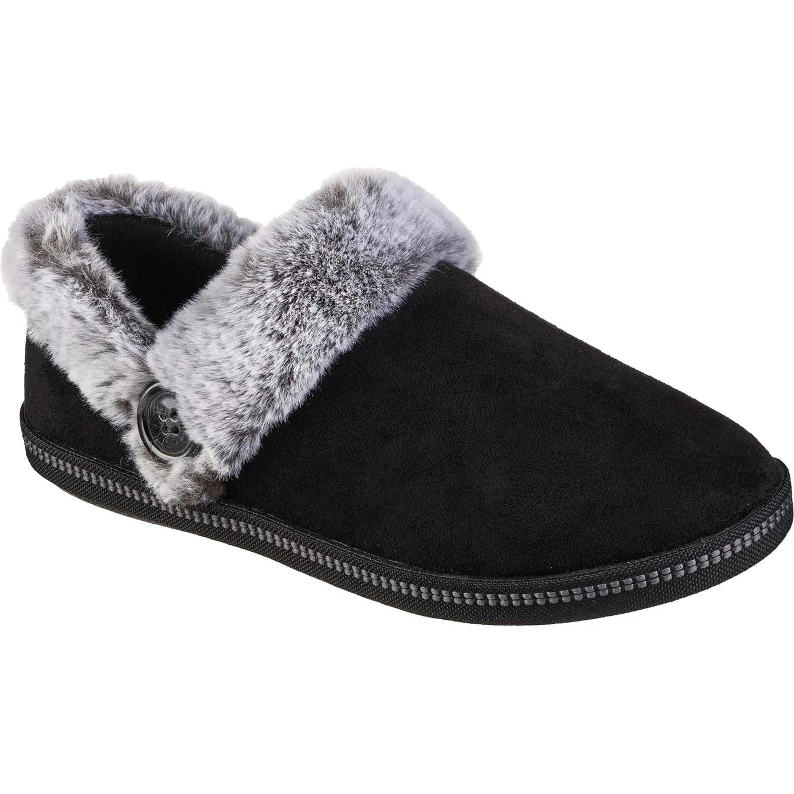 Women's Wide Fit Skechers Cozy 167219 Campfire Fresh Toast Slippers - Image 3