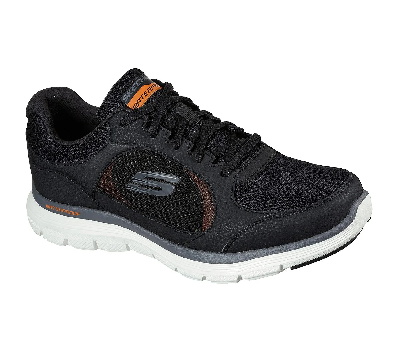 Womens Wide Fit Skechers Waterproof Luxury Flex Advantage 4.0 - 232222 Walking Trainers - Image 3