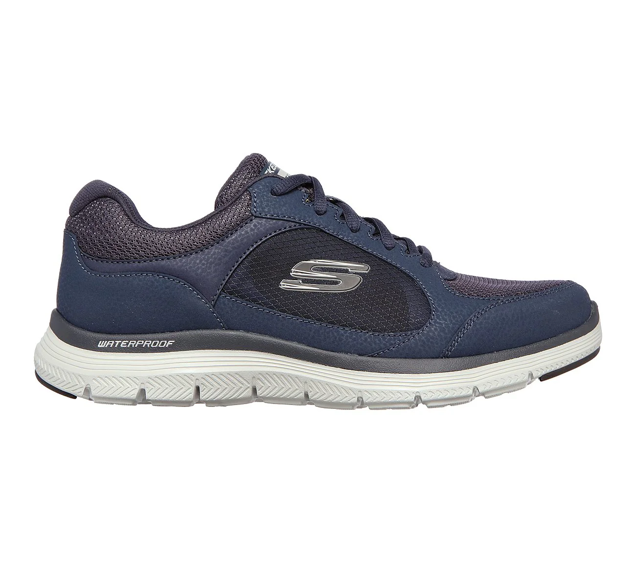 Womens Wide Fit Skechers Waterproof Luxury Flex Advantage 4.0 - 232222 Walking Trainers - Image 8