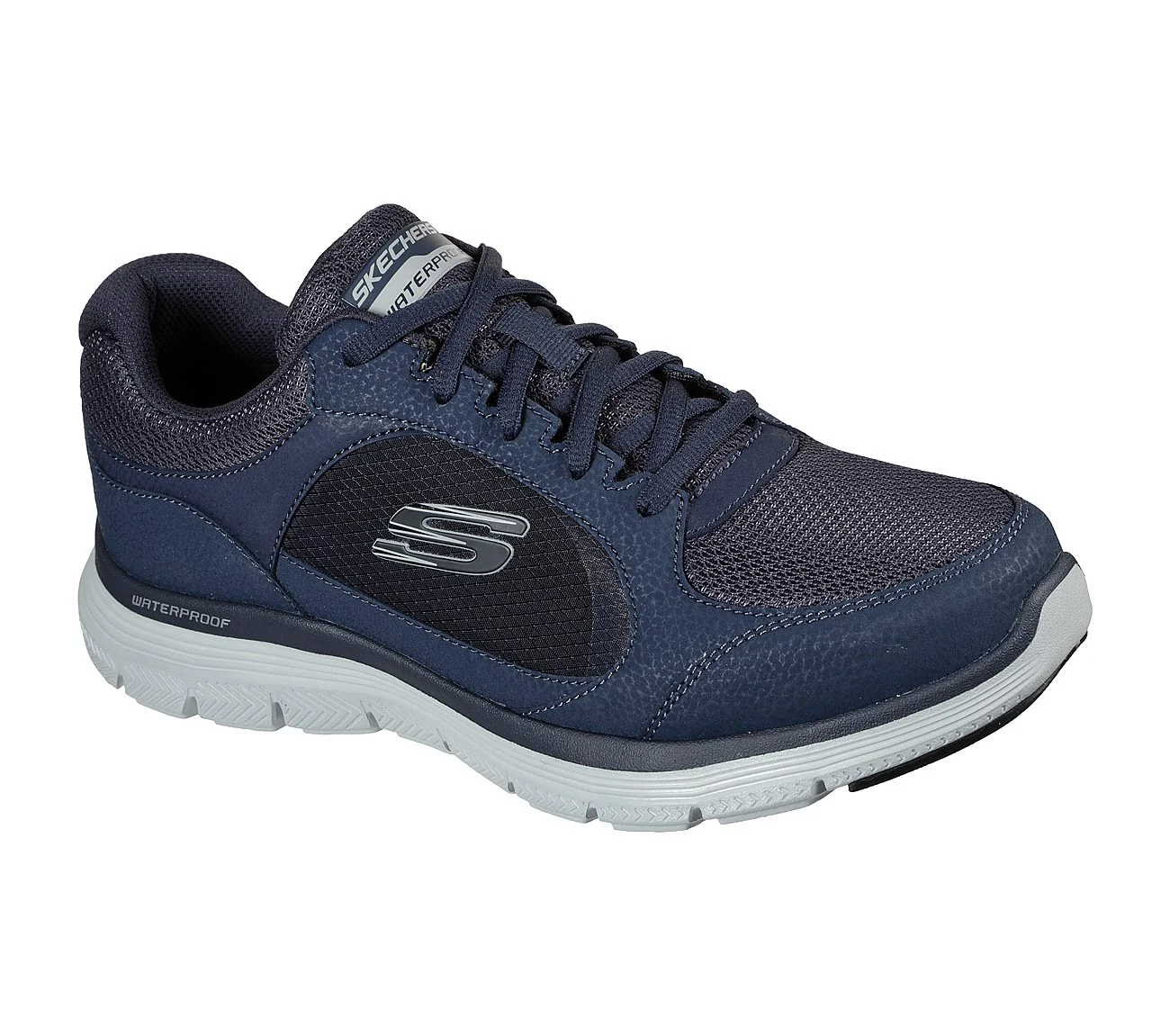 Womens Wide Fit Skechers Waterproof Luxury Flex Advantage 4.0 - 232222 Walking Trainers - Image 9