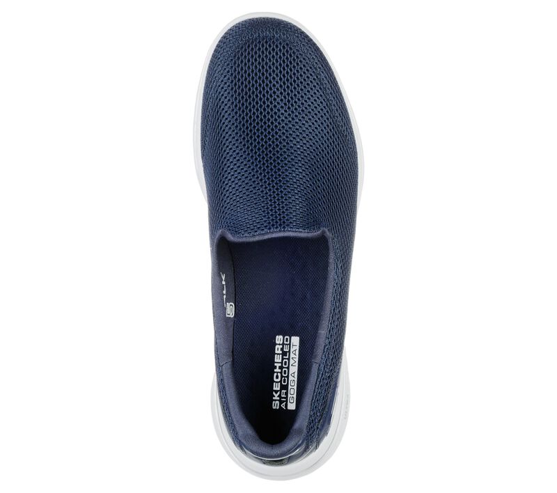 Womens Wide Fit Skechers Go Walk 5-15901 Performance Walking Slip On Trainers - Image 11