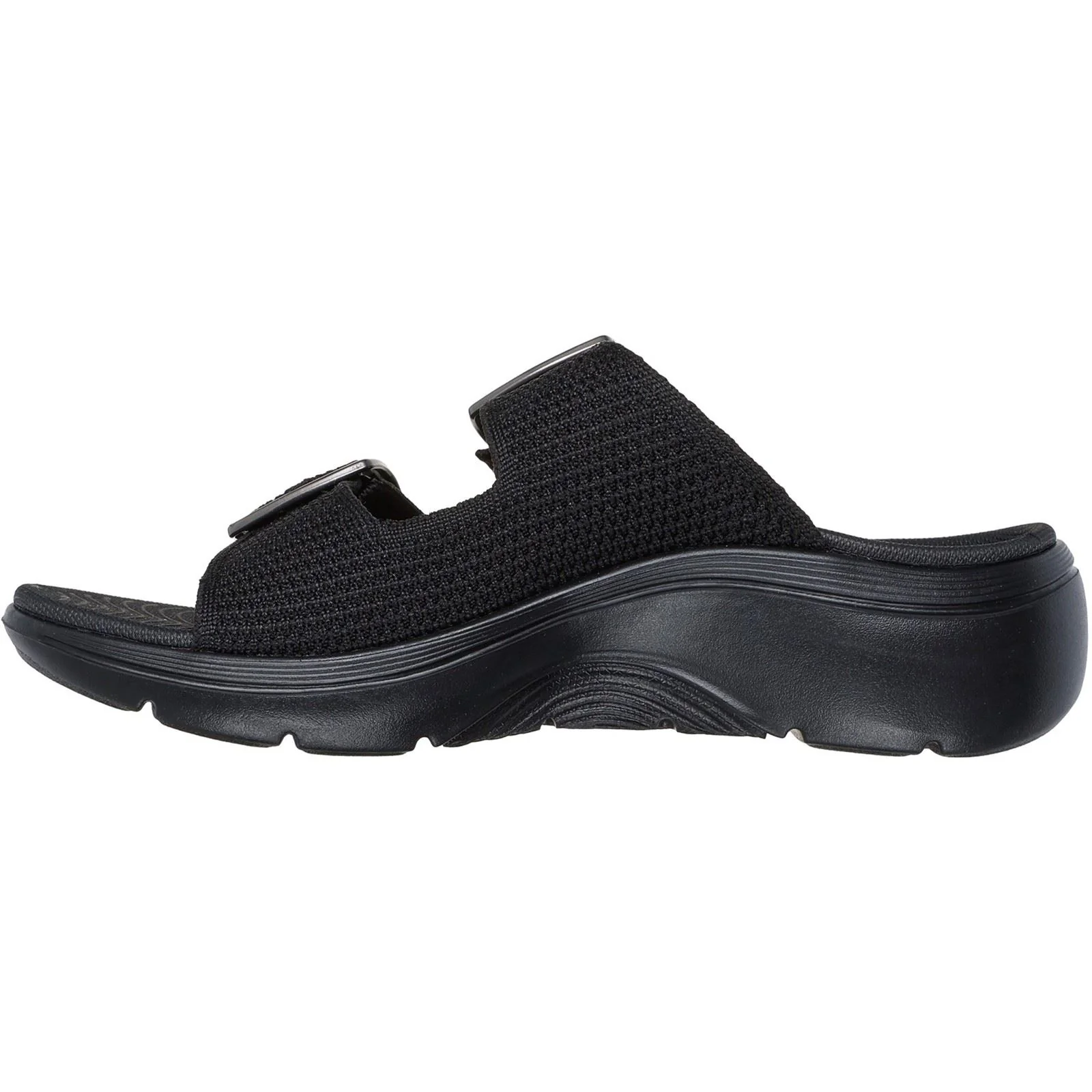 Women's Wide Fit Skechers Go Walk Arch Fit 2.0 Destined Sandals - Image 4