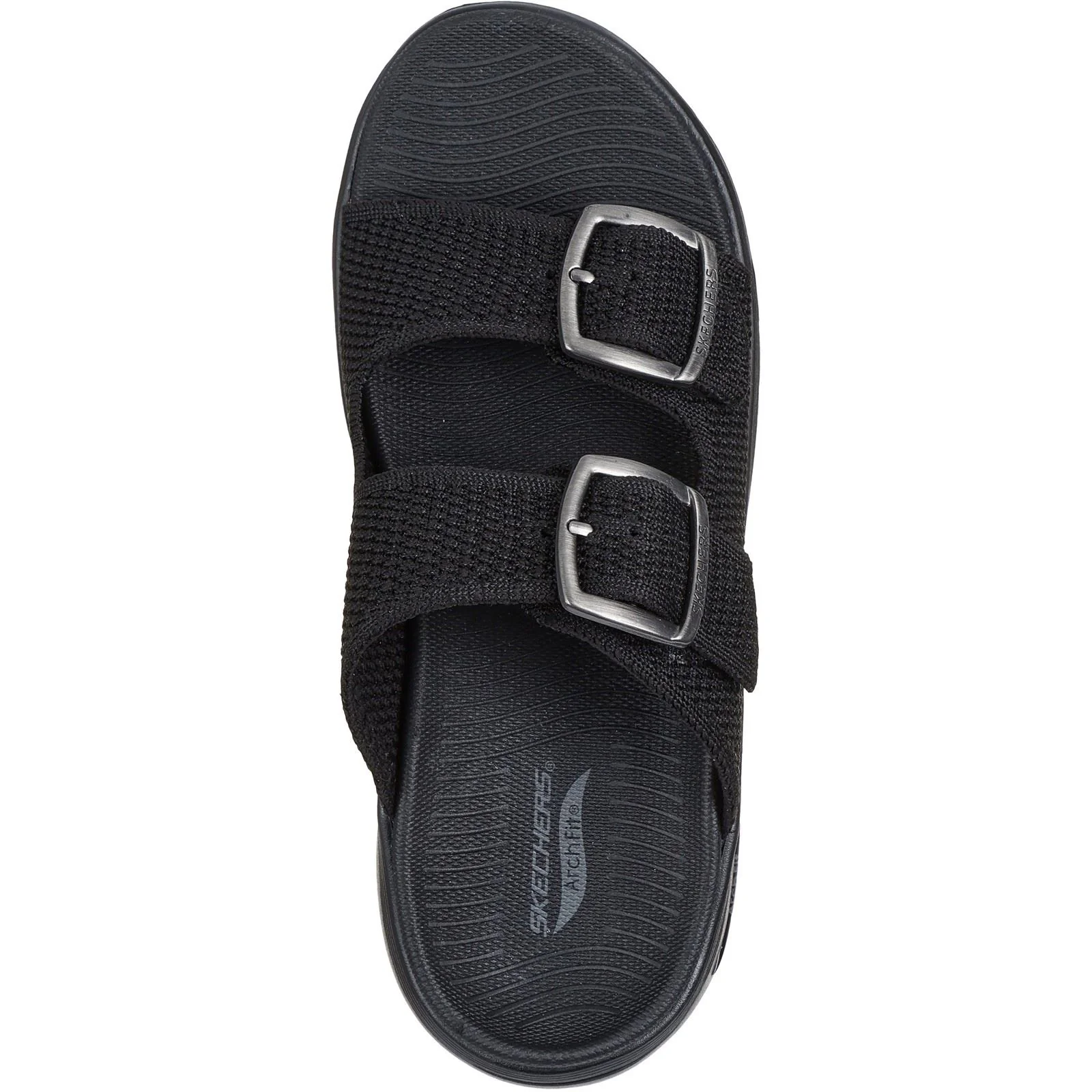 Women's Wide Fit Skechers Go Walk Arch Fit 2.0 Destined Sandals - Image 5