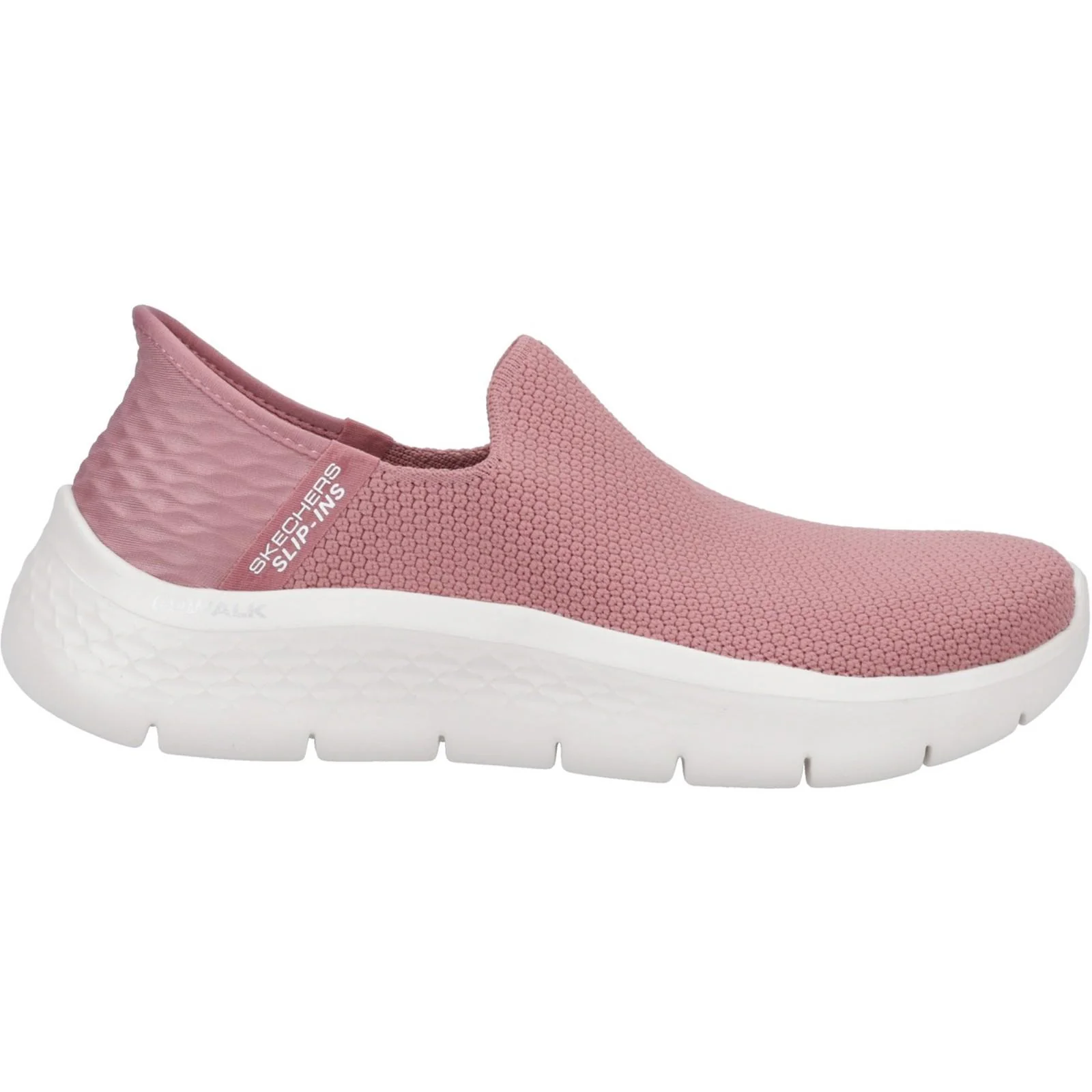 Women's Wide Fit Skechers Slip-ins 124820 Go Walk Flex Sunset Trainers - Image 7