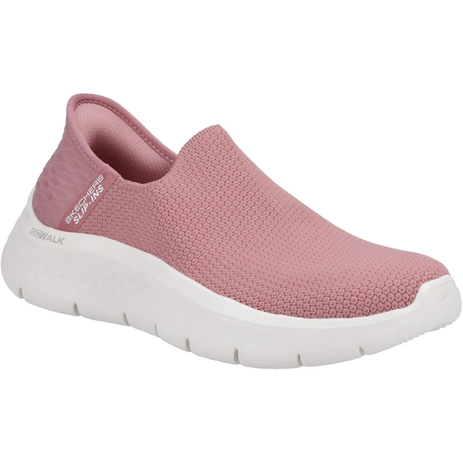 Women's Wide Fit Skechers Slip-ins 124820 Go Walk Flex Sunset Trainers - Image 8
