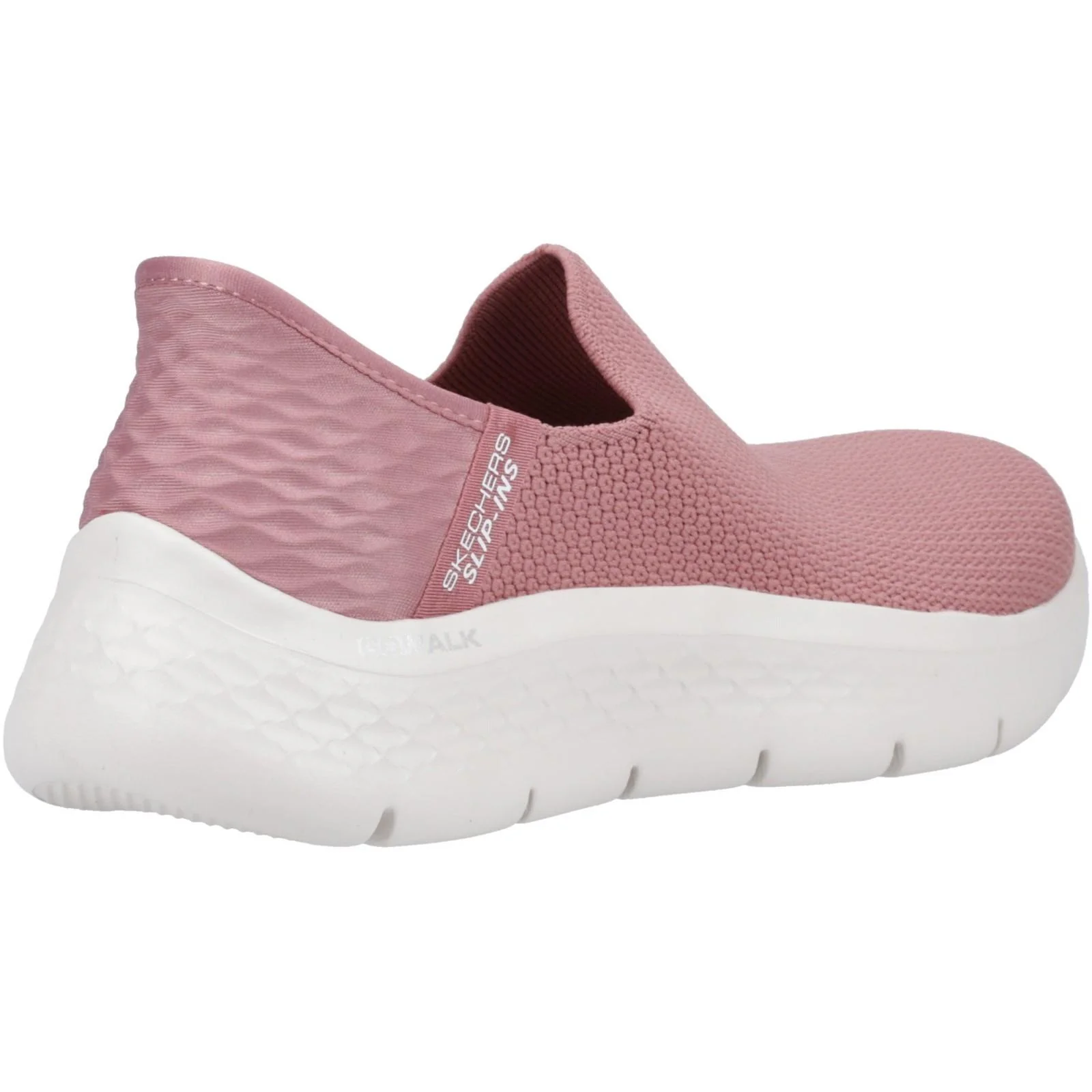 Women's Wide Fit Skechers Slip-ins 124820 Go Walk Flex Sunset Trainers - Image 9